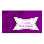 Tarjetas de visita nuevas y mejoradas de AttaDip