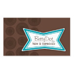 Tarjetas de visita nuevas y mejoradas de BettyDot