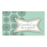 Tarjetas de visita nuevas y mejoradas de SprinklyD