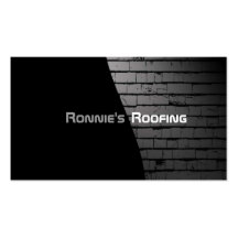 Tarjetas de visita para los Roofers