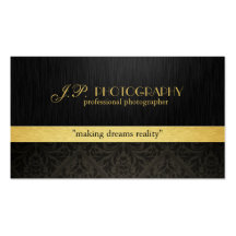 Tarjetas de visita profesionales de la fotografía