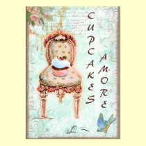 Tarjetas de visita rosadas de la magdalena y de lo tarjetas de negocio