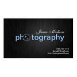 Tarjetas de visita simplemente elegantes de Photog