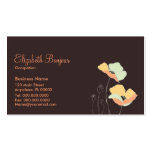Tarjetas de visita suaves del ~ de las flores