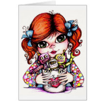 Tarjetas del amor del robot