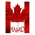 Tarjetas del arte de la bandera de Canadá de las p