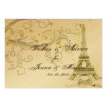 Tarjetas del consejo de Eiffel del viaje del La de Plantilla De Tarjeta De Visita
