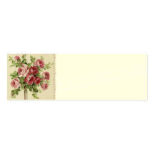 Tarjetas del cubierto del boda del Victorian Plantilla De Tarjeta Personal