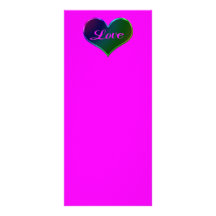 Tarjetas del día de San Valentín del corazón del a Tarjetas Publicitarias