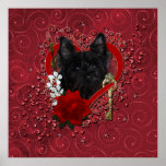Tarjetas del día de San Valentín - llave a mi cora Impresiones