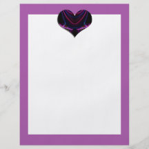 tarjetas del día de San Valentín negras del corazó Flyer Personalizado