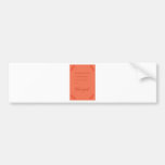 tarjetas del día de San Valentín Pegatina De Parachoque
