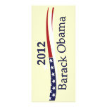 Tarjetas del estante de Barack Obama Tarjeta Publicitaria Personalizada