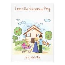 tarjetas del estreno de una casa invitacion personalizada