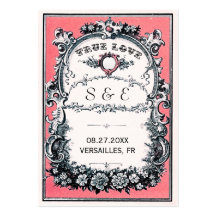 Tarjetas del lugar del boda del jardín del vintage tarjeta de negocio
