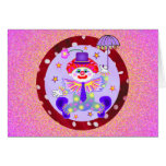 Tarjetas del payaso