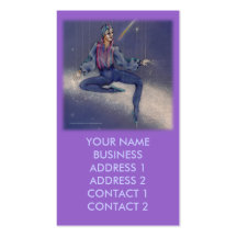 Tarjetas del perfil del negocio - Mime cósmico (sq Tarjeta De Negocio