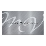 Tarjetas del platino/de visita de aluminio plantilla de tarjeta de visita