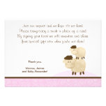 Tarjetas del recinto de RSVP de las ovejas del Baa Invitación