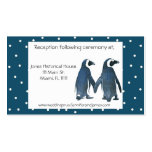 Tarjetas del recinto del boda de los pares del pin plantillas de tarjeta de negocio
