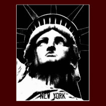 Tarjetas del recuerdo de la señal de Nueva York de tarjetas postales