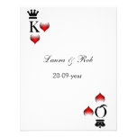 Tarjetas del rsvp del boda de Vegas Anuncio Personalizado