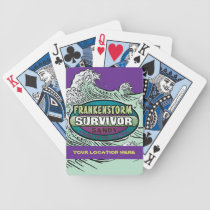 Tarjetas del superviviente de Frankenstorm Sandy cartas de juego