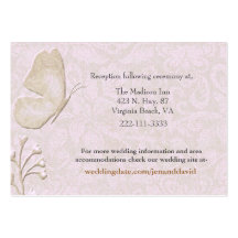 Tarjetas elegantes del recinto del boda de la mari plantilla de tarjeta personal