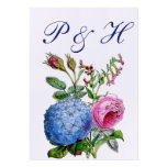 Tarjetas florales del lugar del boda de los rosas  tarjetas de negocios