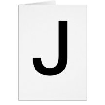 Tarjetas J de ABC para aprender la materia de ABCs