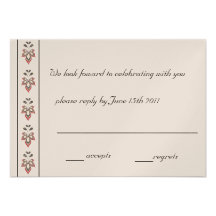 Tarjetas negras del blanco de RSVP Fusha Invitación