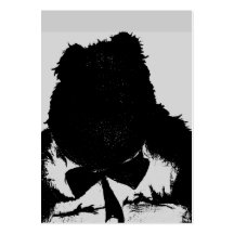 Tarjetas personales de la sombra del oso