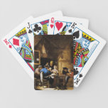 tarjetas que juegan de los campesinos barajas de cartas
