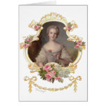 Tarjetas rosadas jovenes de los rosas de la reina 