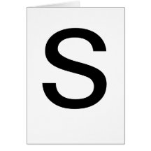 Tarjetas S de ABC para aprender la materia de ABCs
