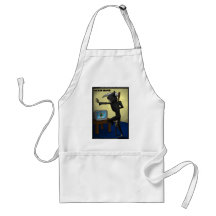Tarjetas y camisetas divertidas de regalos del seg delantales