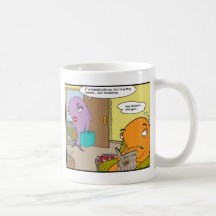Tarjetas y regalos divertidos de las tazas de las 