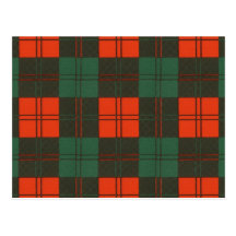 Tartán del escocés de Erskine Postal