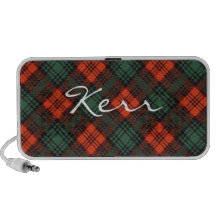 Tartán del escocés de Kerr iPod Altavoces