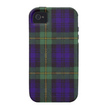 Tartán escocés real - Gordon Case-Mate iPhone 4 Carcasas