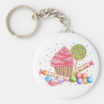 Tartas del dulce del Lollipop del caramelo de la m Llaveros