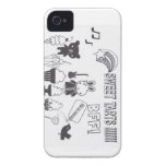 Tartas dulces BFF iPhone 4 Carcasas