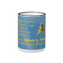 Tasse mit irischem Segensspruch