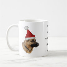 Tasse Weihnachten "Schäferhund"