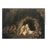 Tatania que duerme por Richard Dadd Felicitación