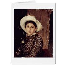 Tatiana Mamontowa de Wassnezow Mikhailovich Tarjetón