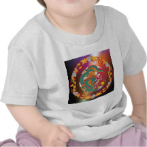 Tatuaje del dragón camisetas