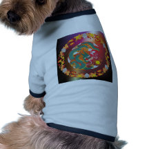 Tatuaje del dragón ropa de perro