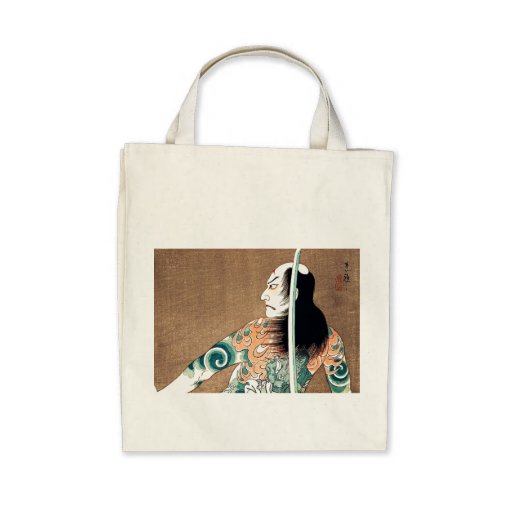 Tatuaje fresco de Natsumatsuri Danshichi del japon Bolsas