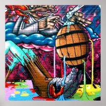 Taurian - líquido mágico de la pintura de aerosol  posters